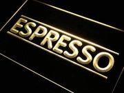 Espresso LED Light Sign - LED Gift Works
