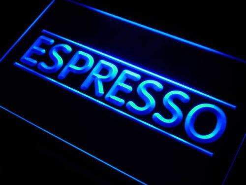 Espresso LED Light Sign - LED Gift Works