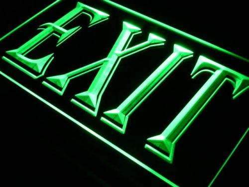 Exit LED Light Sign - Way Up Gifts