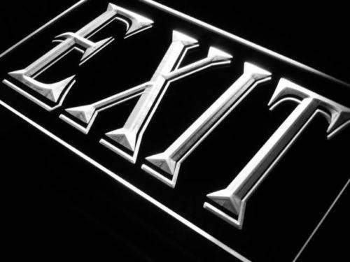Exit LED Light Sign - LED Gift Works