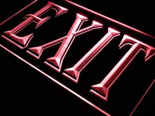 Exit LED Light Sign - Way Up Gifts