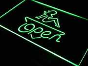 Exotic Dancer Strip Club Open LED Light Sign - LED Gift Works