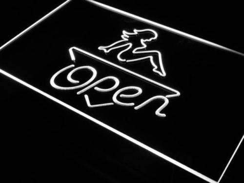 Exotic Dancer Strip Club Open LED Light Sign - LED Gift Works