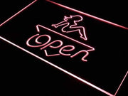 Exotic Dancer Strip Club Open LED Light Sign - LED Gift Works