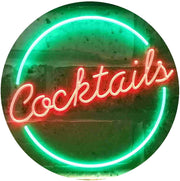 Cocktails Bar LED Light Sign - LED Gift Works