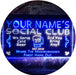 Personalized Social Club LED Light Sign - Way Up Gifts