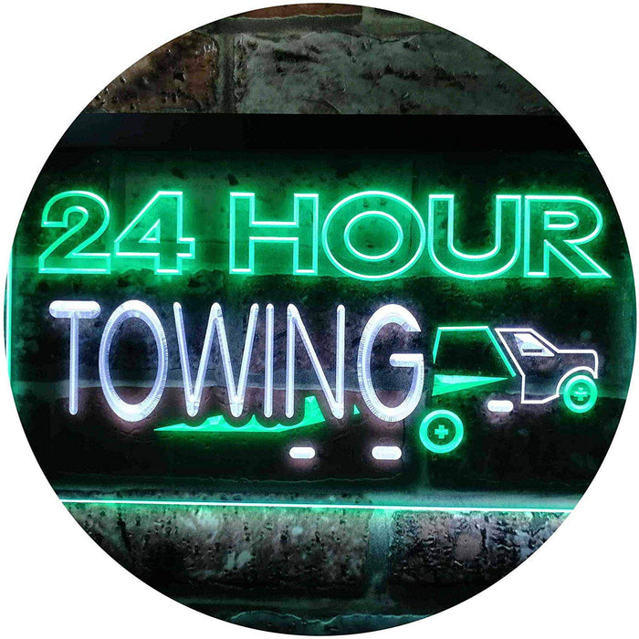 24 Hour Towing LED Light Sign - Way Up Gifts