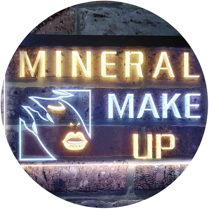 Beauty Salon Mineral Make Up LED Light Sign - Way Up Gifts
