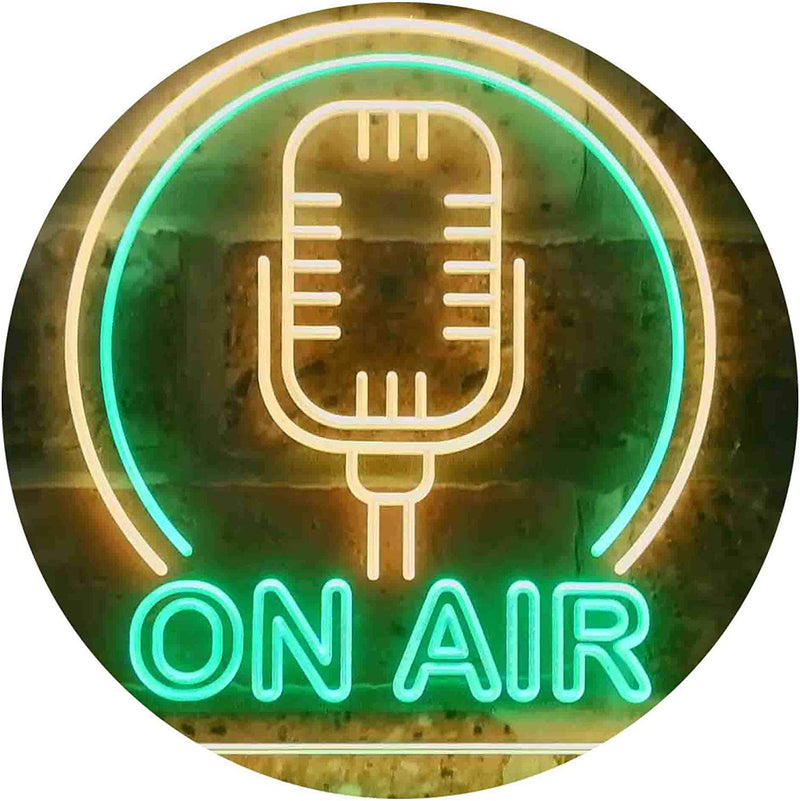 Microphone On Air LED Light Sign - LED Gift Works
