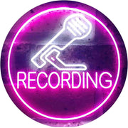 Recording LED Light Sign - LED Gift Works