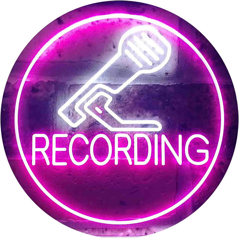Recording LED Light Sign - LED Gift Works
