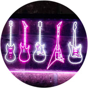 Music Guitar Set LED Light Sign - LED Gift Works