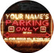 Personalized Parking Only LED Light Sign - Way Up Gifts