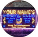 Personalized Social Club LED Light Sign - Way Up Gifts
