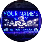 Personalized Home Garage Tools Handyman LED Light Sign - LED Gift Works