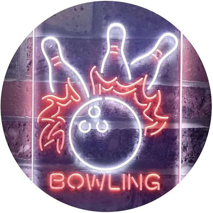 Bowling LED Light Sign - Way Up Gifts