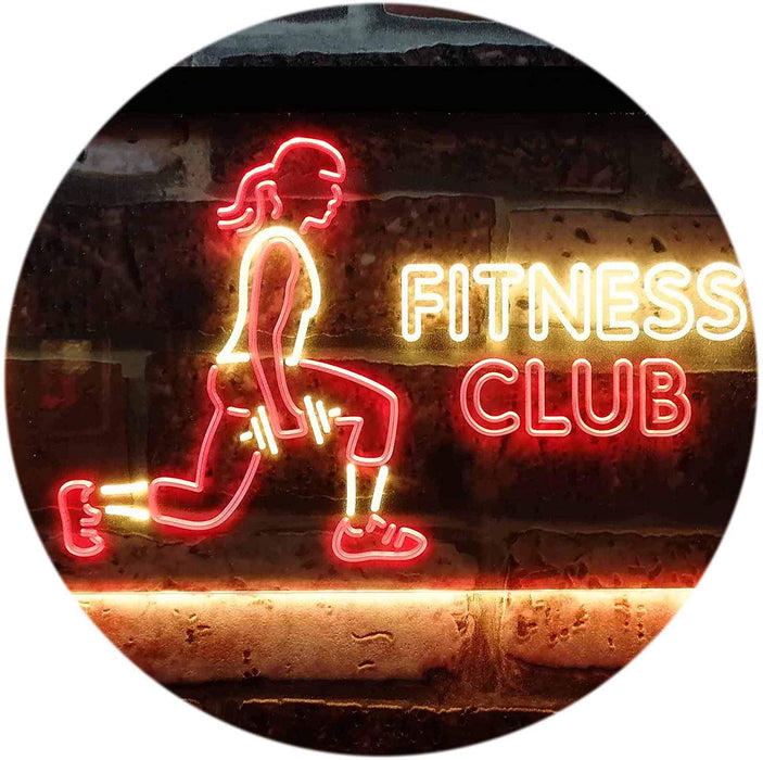 Gym Fitness Club LED Light Sign - Way Up Gifts
