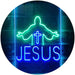 Jesus Saves Cross Church LED Light Sign - Way Up Gifts