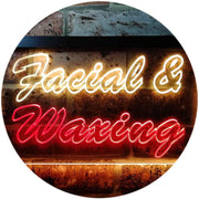 Facial Waxing LED Light Sign - LED Gift Works