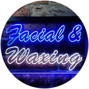 Facial Waxing LED Light Sign - LED Gift Works