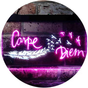 Carpe Diem Seize The Day LED Light Sign - LED Gift Works