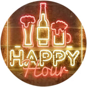 Happy Hour LED Light Sign - LED Gift Works