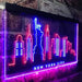 New York City Skyline Statue of Liberty LED Light Sign - Way Up Gifts