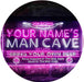 Personalized Western Theme Man Cave LED Light Sign - Way Up Gifts