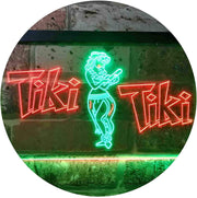 Hula Dancer Tiki Tiki Bar LED Light Sign - LED Gift Works