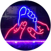 Foot Massage LED Light Sign - LED Gift Works