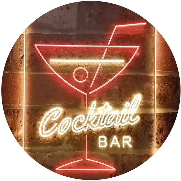 Cocktail Bar LED Light Sign - Way Up Gifts