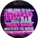 Backyard Bar Welcome Home Bar LED Light Sign - Way Up Gifts