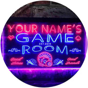 Personalized Game Room LED Light Sign - LED Gift Works