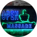 Open Massage LED Light Sign - Way Up Gifts