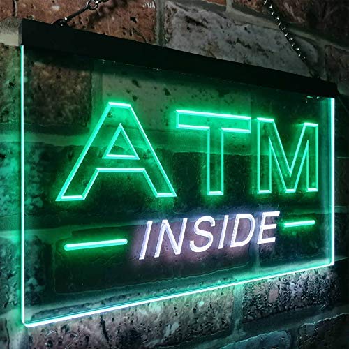 ATM Inside LED Light Sign - LED Gift Works
