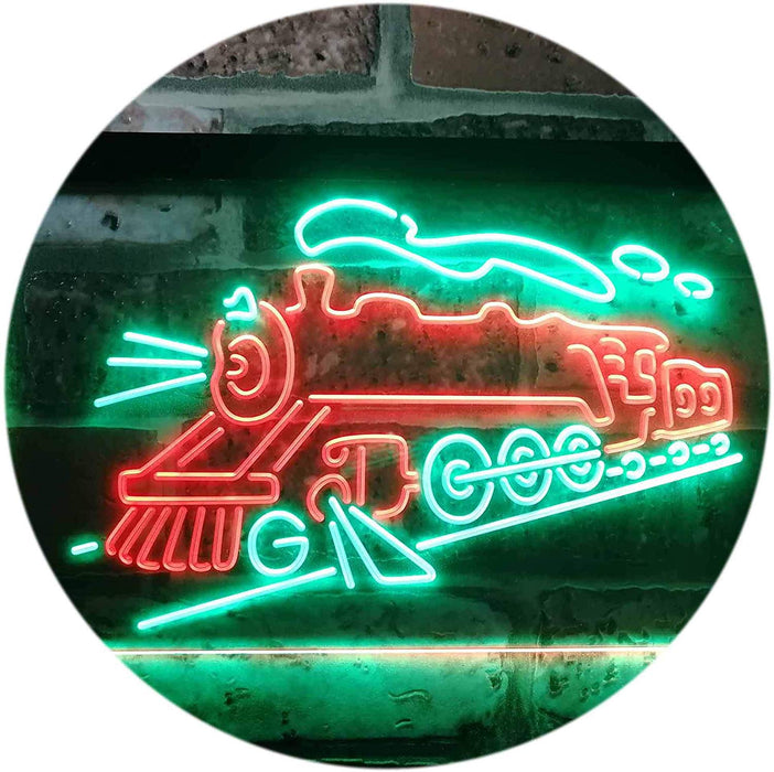 Kids Room Decor Train LED Light Sign - Way Up Gifts