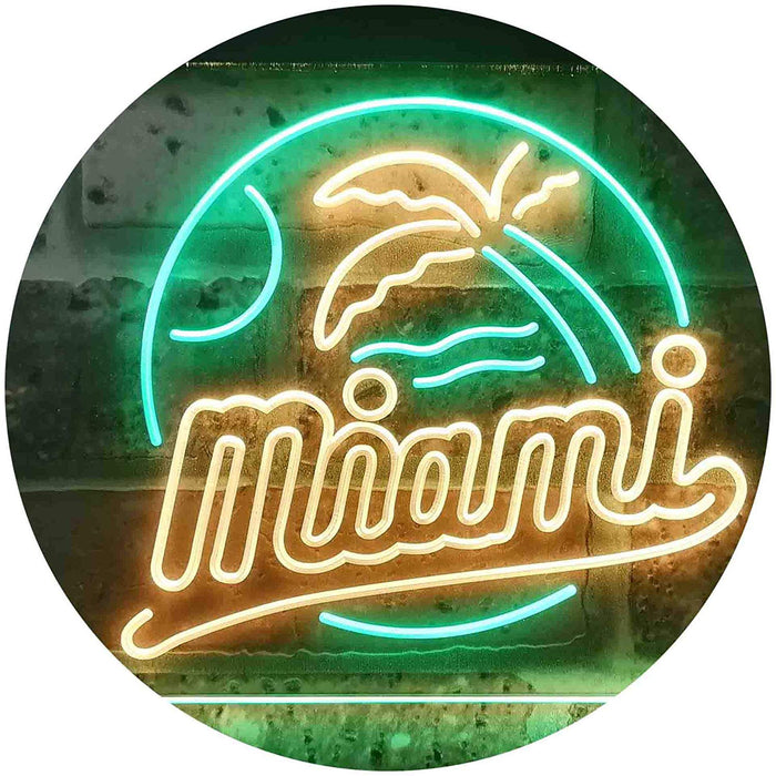 Miami Florida LED Light Sign - Way Up Gifts