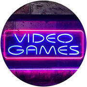 Video Games LED Light Sign - LED Gift Works