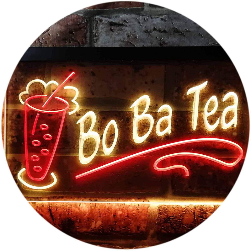 Boba Bo Ba Tea LED Light Sign - LED Gift Works