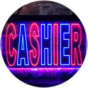 Cashier LED Light Sign - LED Gift Works