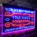 Personalized Poker Room Bar LED Light Sign - Way Up Gifts