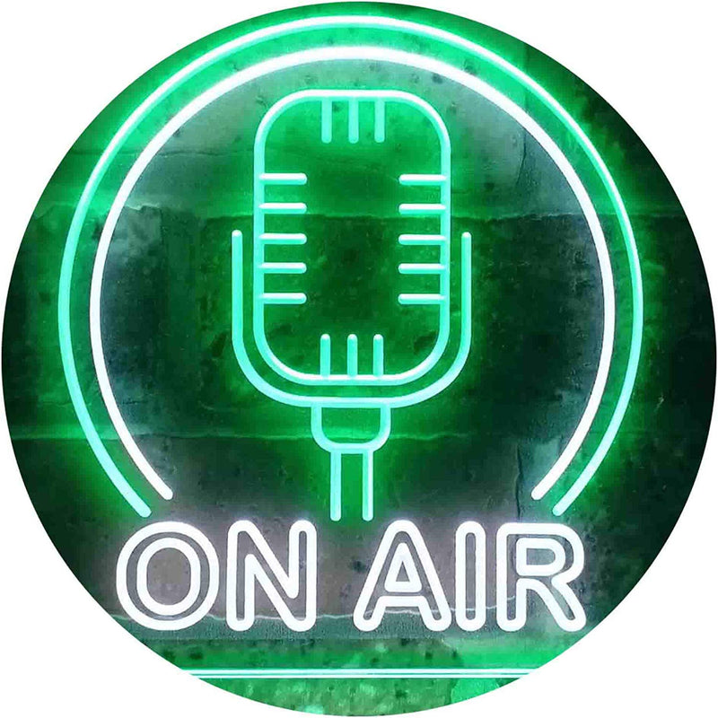 Microphone On Air LED Light Sign - LED Gift Works