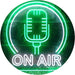 Microphone On Air LED Light Sign - Way Up Gifts