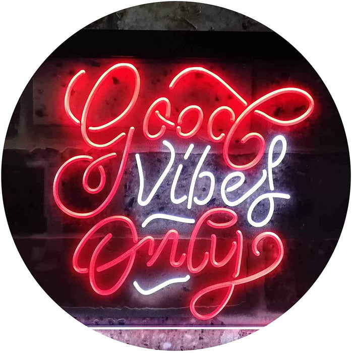 Good Vibes Only LED Light Sign - Way Up Gifts