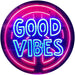 Good Vibes LED Light Sign - Way Up Gifts