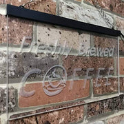 Freshly Brewed Coffee LED Light Sign - LED Gift Works