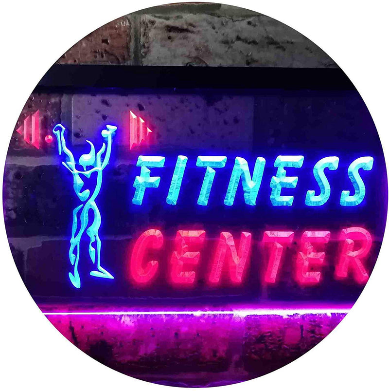 Gym Fitness Center LED Light Sign - LED Gift Works