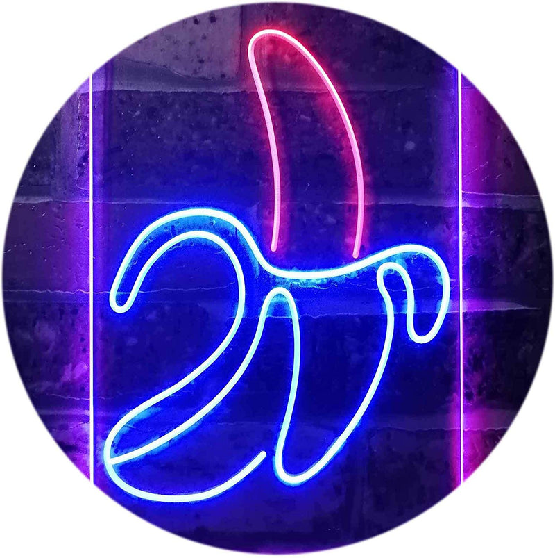 Banana Fruit Grocery Store Room Decor LED Light Sign - LED Gift Works
