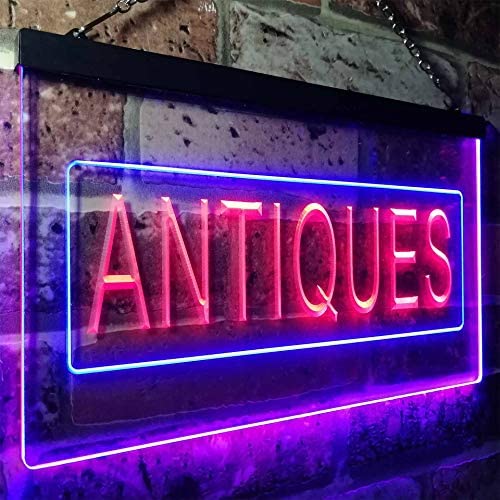 Antiques LED Light Sign - Way Up Gifts