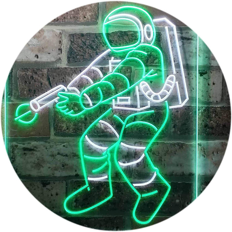 Space Astronaut LED Light Sign - LED Gift Works